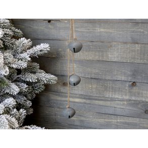 Chic Antique, Klokker med ophng af jutesnor, zink