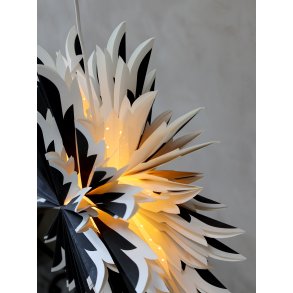 Chic Antique, Vintage Papirstjerne, sort