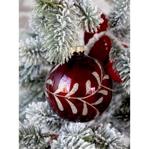 Chic Antique, Julekugle, 8 cm., cherry