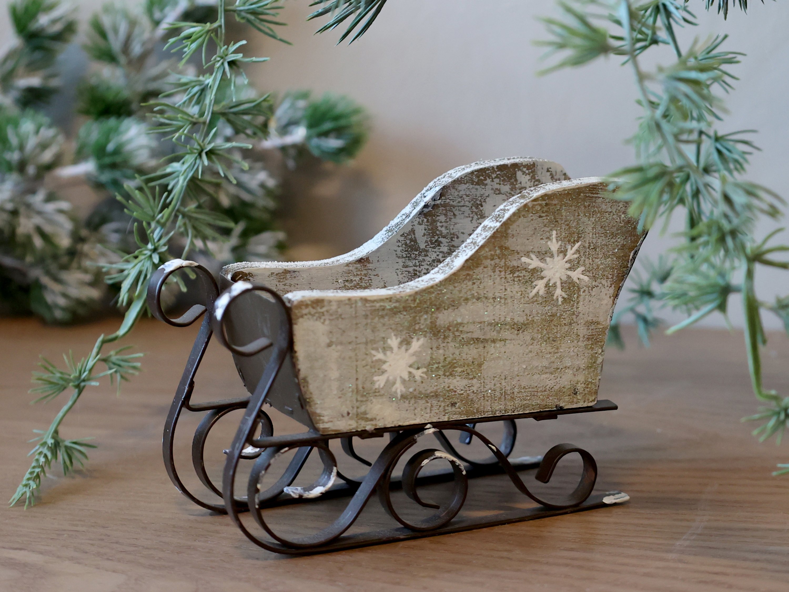 Chic Antique, Vintage klk med snefnug