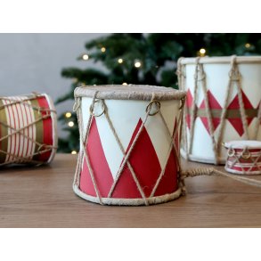 Chic Antique, Vintage tromme med lder hndlavet, cherry