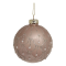 Chic Antique, Julekugle, 8 cm., rosa