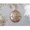 Chic Antique, Julekugle, 10 cm, rosa