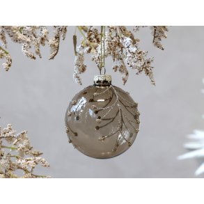 Chic Antique, Julekugle, 8 cm., klar