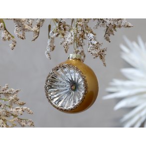 Chic Antique, Julekugle, 8 cm., champagne