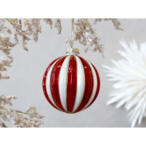 Chic Antique, Julekugle, 10 cm., cherry