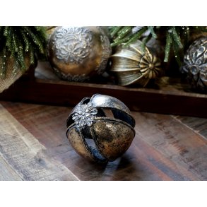 Chic Antique, Kugle, antique messing, 9 cm.