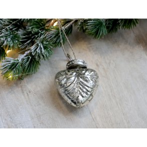 Chic Antique, Hjerte i glas til ophng med sten