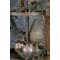 Chic Antique, Kugle med bnd, Antique messing, 14,5 cm