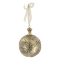 Chic Antique,Kugle med bnd, Antique messing, 15,5 cm