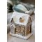 Chic Antique, Nol kagehus med LED, H10 cm.