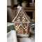 Chic Antique, Nol kagehus med LED, H21 cm.
