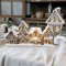 Chic Antique, Nol kagehus med LED, H12,5 cm.