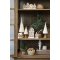 Chic Antique, Nol kagehus med LED, H12,5 cm.