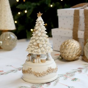 Chic Antique, Nol Spilledse med juletr, antique creme