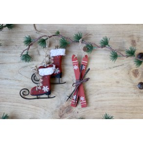 Chic Antique, Vintage skjte og ski, 1 st, rd