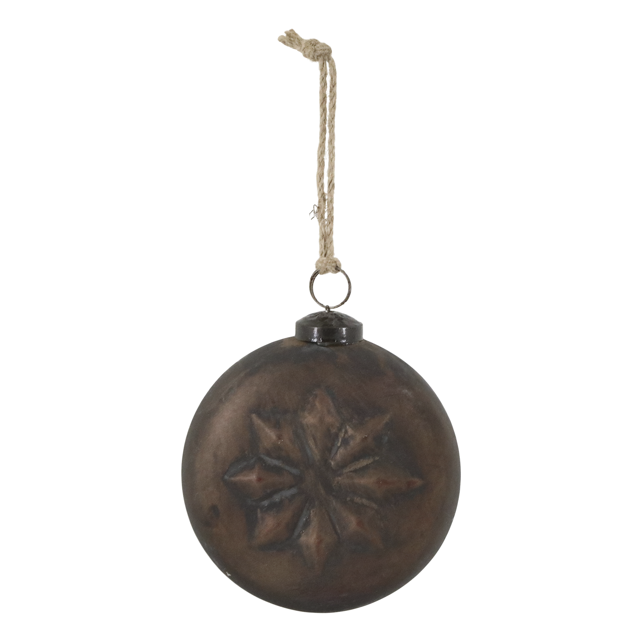 Chic Antique, Julekugle til oph�ng, antique mocca