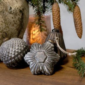 Chic Antique, Julekugle til ophng, antique mocca