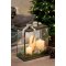 Chic Antique, Julekugler i �ske med 6 stk., champagne