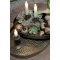 Chic Antique, Julekugler i �ske med 12 stk., champagne