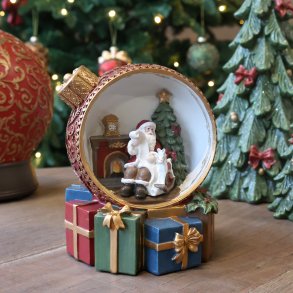 Chic Antique, No�l Julekugle med deko og LED