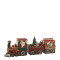 Chic Antique, No�l Juletog med 2 vogne og LED