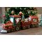 Chic Antique, No�l Juletog med 2 vogne og LED