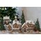 Chic Antique, No�l kagehus med LED, H12,5 cm.