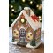 Chic Antique, No�l kagehus med LED, H13 cm.