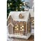 Chic Antique, No�l kagehus med LED, H17 cm.