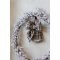 Chic Antique, Krans med frost, � 45 cm