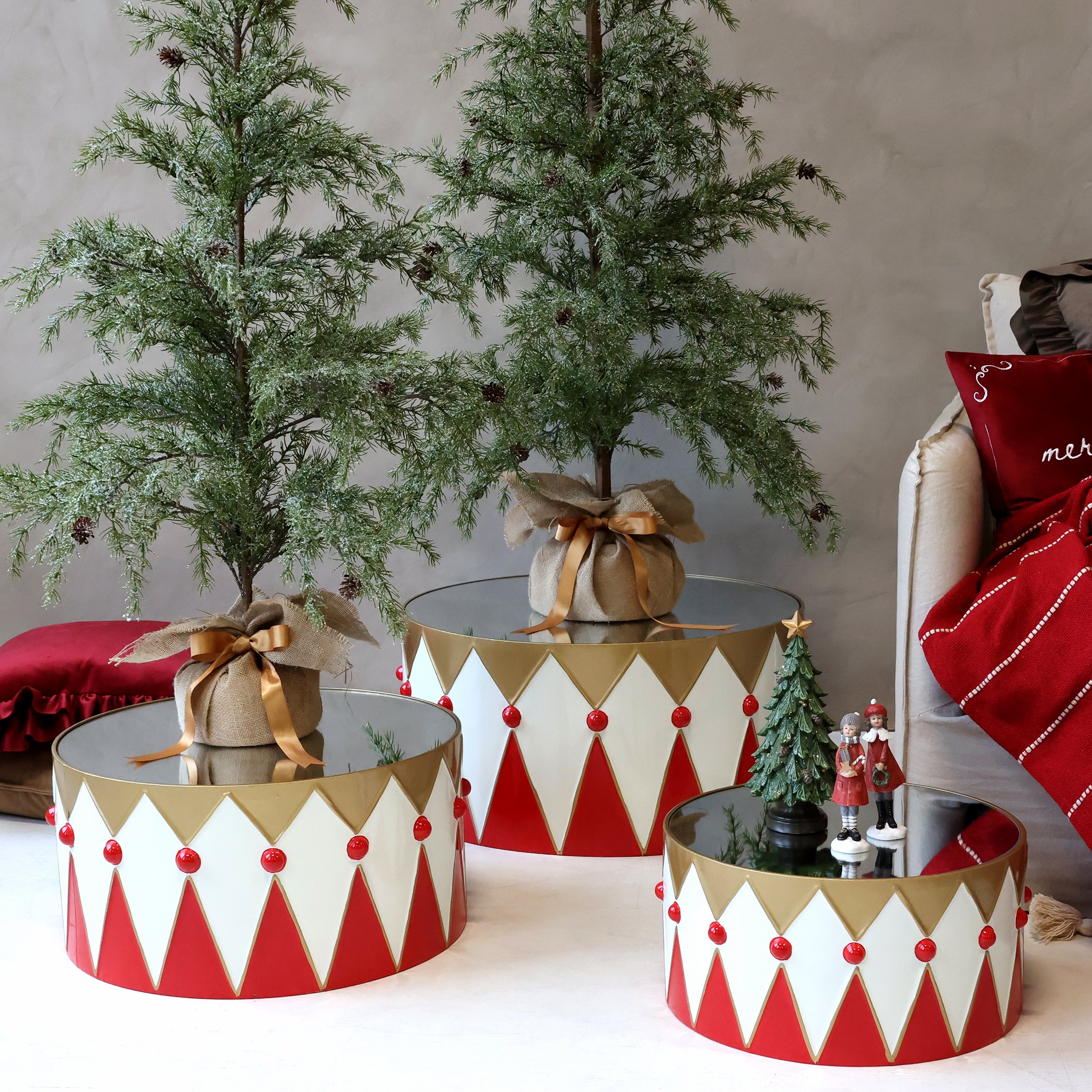 Chic Antique, Tromme med spejl