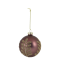 Chic Antique, Julekugle med m�nster, mocca