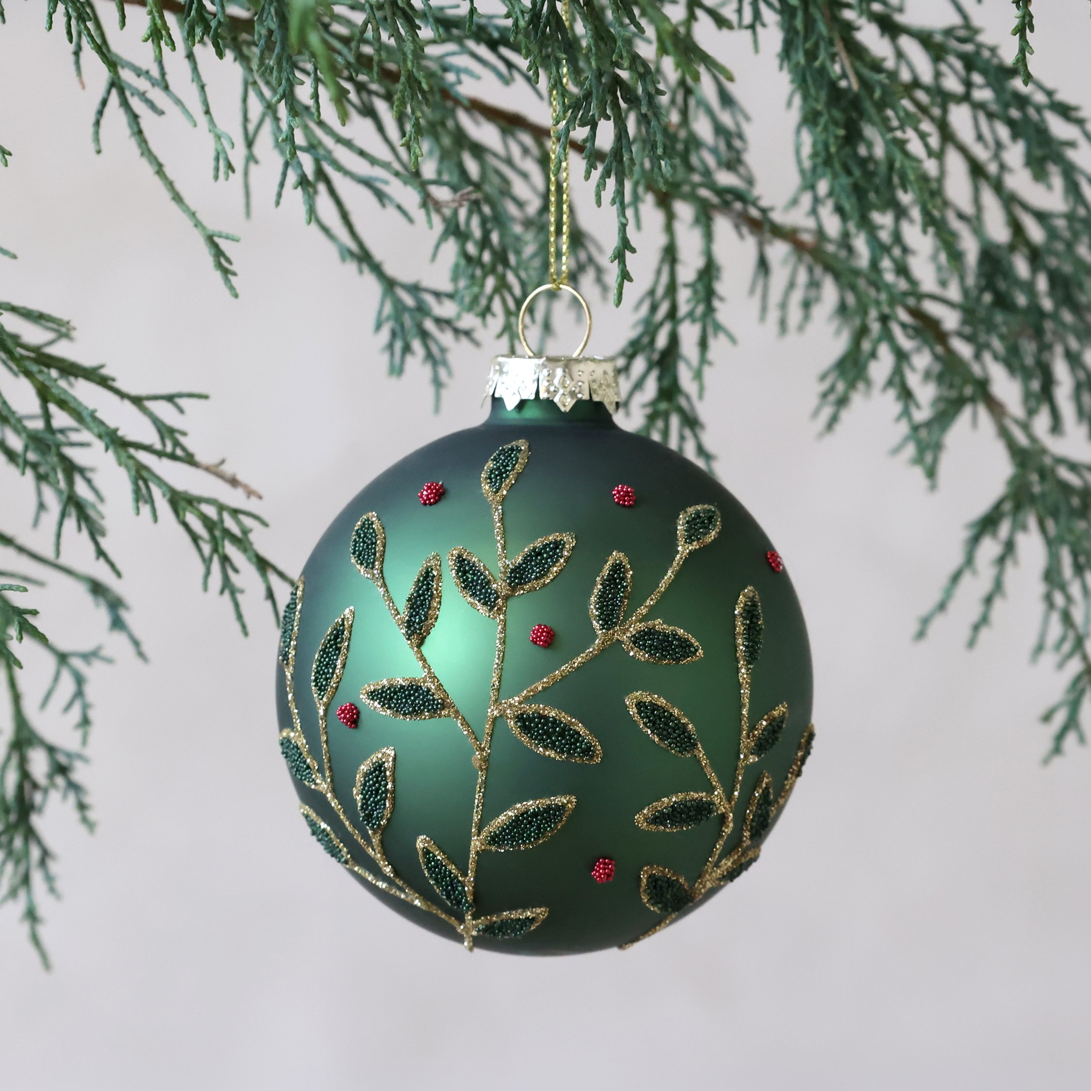 Chic Antique, Julekugle, mistelten, mos