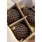 Chic Antique, Julekugler i �ske med s�t af 3 stk., mocca