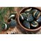 Chic Antique, Julekugler i �ske med s�t af 3 stk., oliven