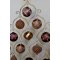 Chic Antique, Julekugler i �ske med 3 stk., mocca