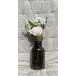 Speedtsberg, Kunstig mix buket, lyserd/hvid, H35cm.