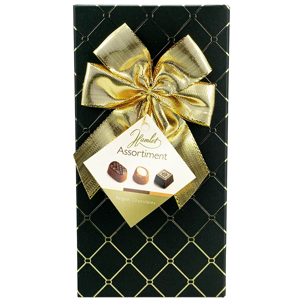 Gourmeture, Hamlet, Fyldte Chokolader, Chesterfield, sort �ske, 125gr