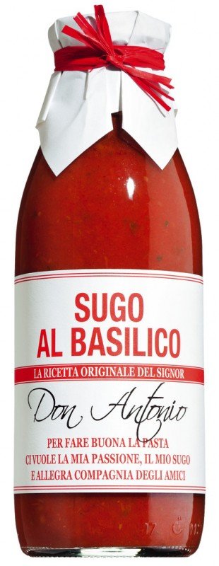 DEL MASTRO, Don Antonio tomatsovs med basilikum, 500 g. 