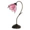 LumiLamp, Bordlampe Tiffany, 48 cm lyserd glas