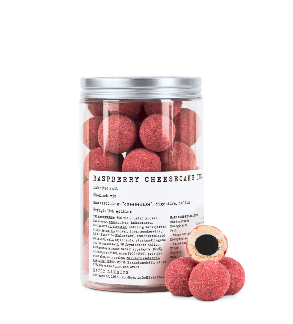 HAUPT LAKRITS, RASPBERRY CHEESECAKE INC. - BEDST FR 27/8-25