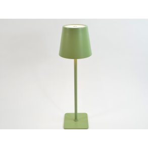 DEKO FLORALE, Bordlampe med LED og USB stik, grn