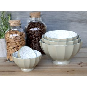 Chic Antique, Ars Latteskle 5 stk., verte