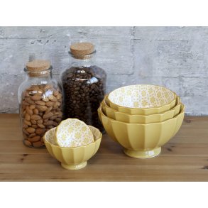 Chic Antique, Ars Latteskle 5 stk., antique honning