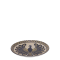 Chic Antique, Chartres Fad i mosaik med p�fugl, �16 cm
