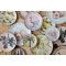 Chic Antique, Chartres Fad i mosaik med figner, �26,5 cm