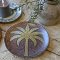 Chic Antique, Chartres Fad i mosaik med palme, �26,5 cm