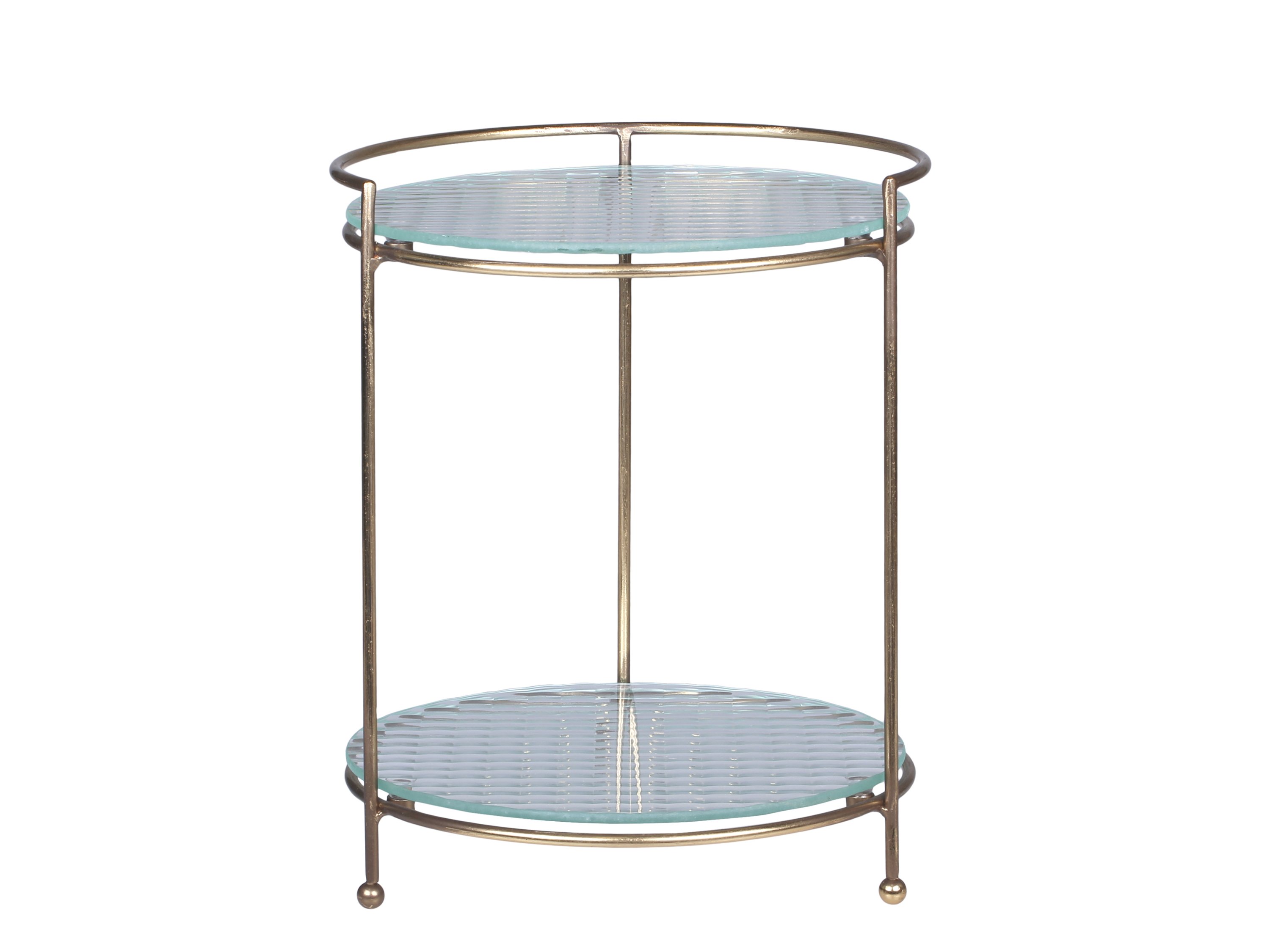 Chic Antique, Etagere med 2 glashylder