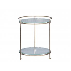 Chic Antique, Etagere med 2 glashylder
